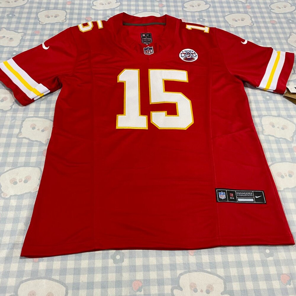 Kansas City Chiefs Red Jersey Mahomes No. 15